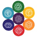 Coussins pour bols chantants SET 7 chakra 1