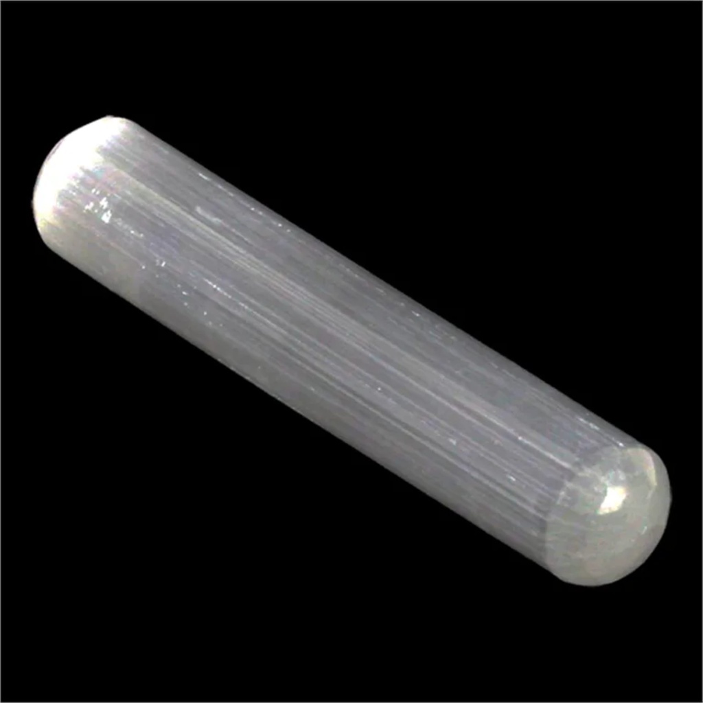 Bâton de massage arrondi en sélénite 0