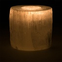 Eclairage  Cylindre Divin Selenite 0