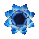 Bougeoir Lotus bleu 2