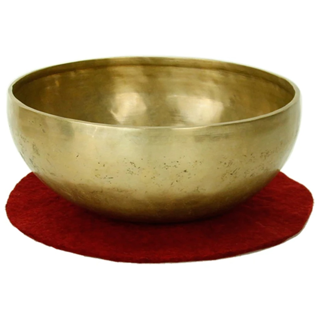 Sous verres feutre pour bols chantants et autres 0