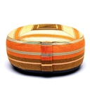 Coussin de méditation crème/orange 0