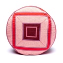 Coussin de méditation rose/rouge 0