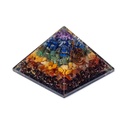 Orgonite pyramide 7 chakra 1