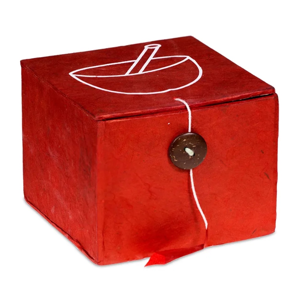 Bol chantant Om SET cadeau rouge 2