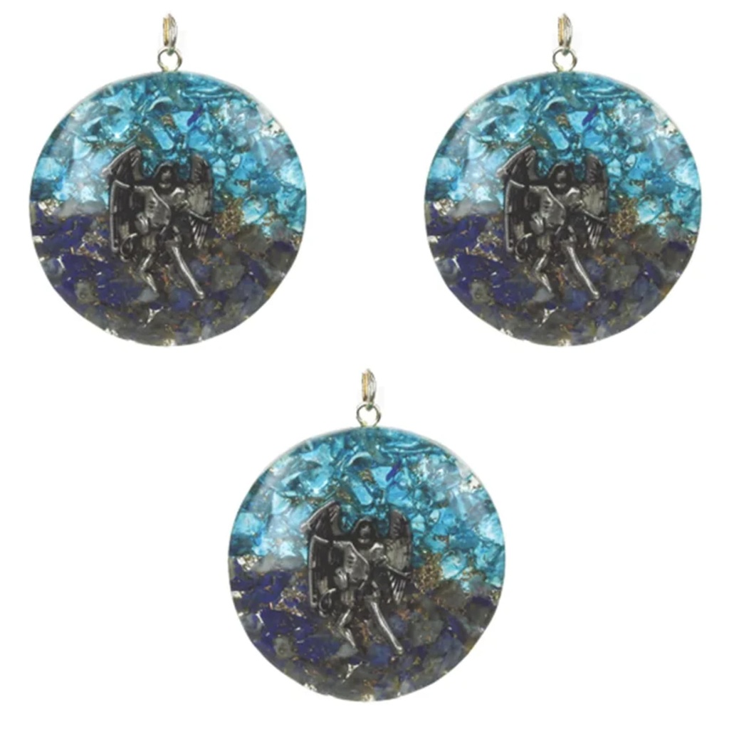 Orgonite pendentif Archange Michael 1