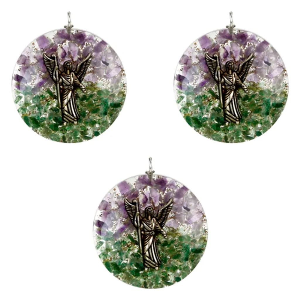Orgonite Pendentif Archange Raphaël 1