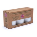 Bougies de stéarine 3 x PURENESS 1