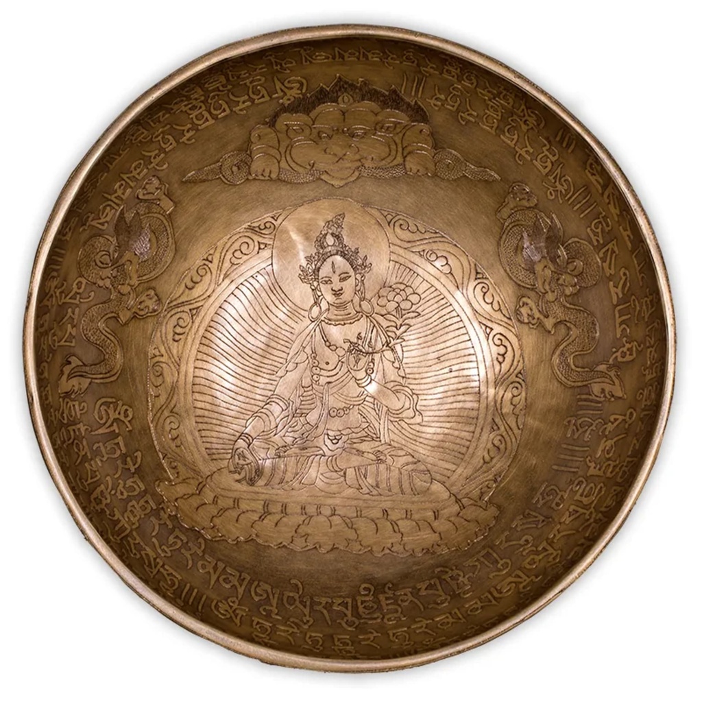 Bol Tibétain Bouddha Tara 0