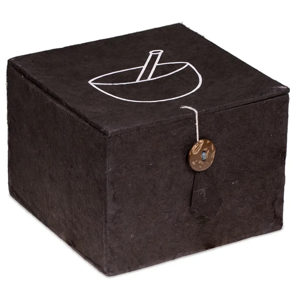 Bol chantant Om SET cadeau noir 2