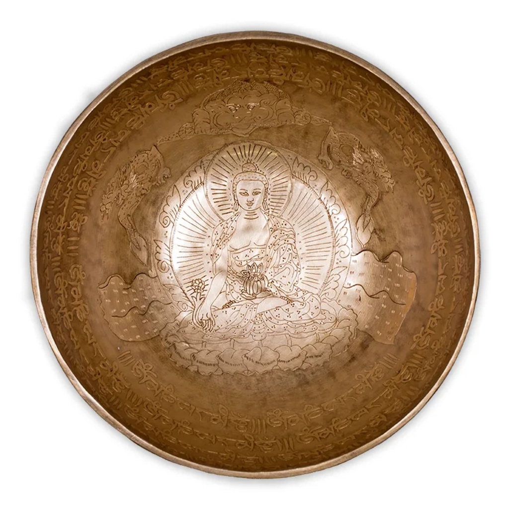 Bol Tibétain Bouddha Médecine 0