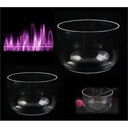 Bol chantant de cristal transparent note SI 0
