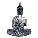 Bouddha avec bougeoir en argenté 1