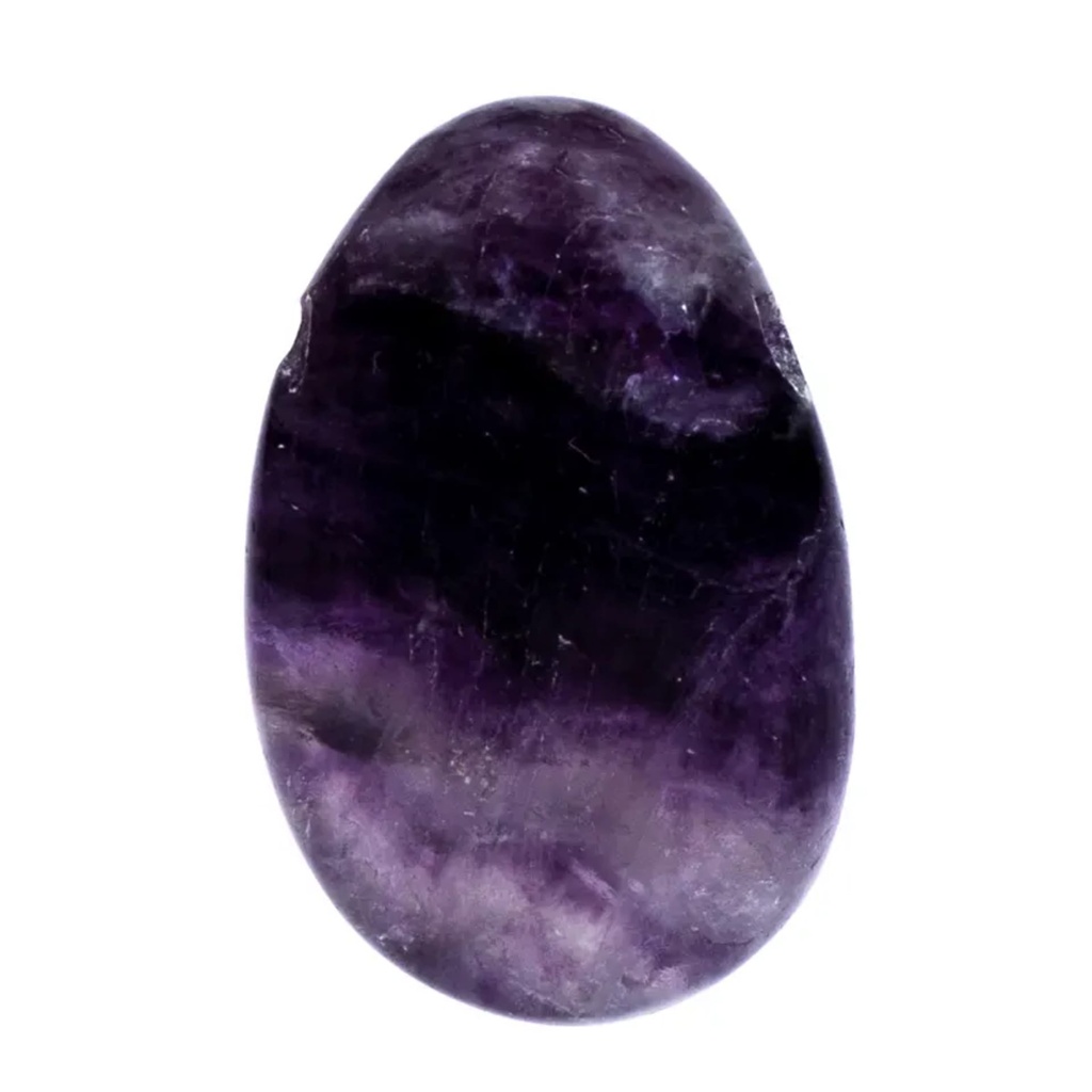 Pendentif Fluorite foré lisse sans fil 1