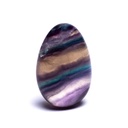 Pendentif Fluorite foré lisse sans fil 3