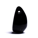 Pendentif Onyx noir foré sans fil 1