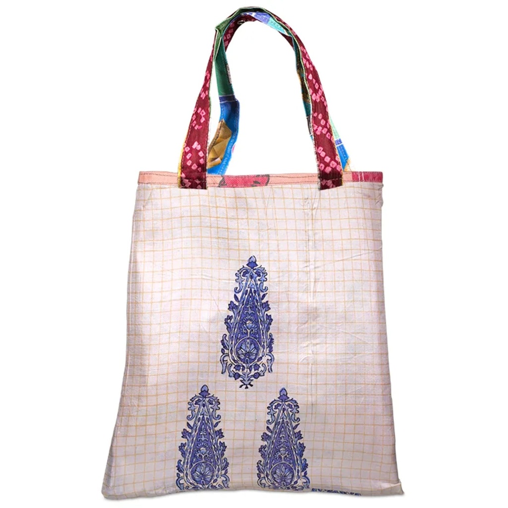 Shopping bag réversibles en tissus recyclé 0