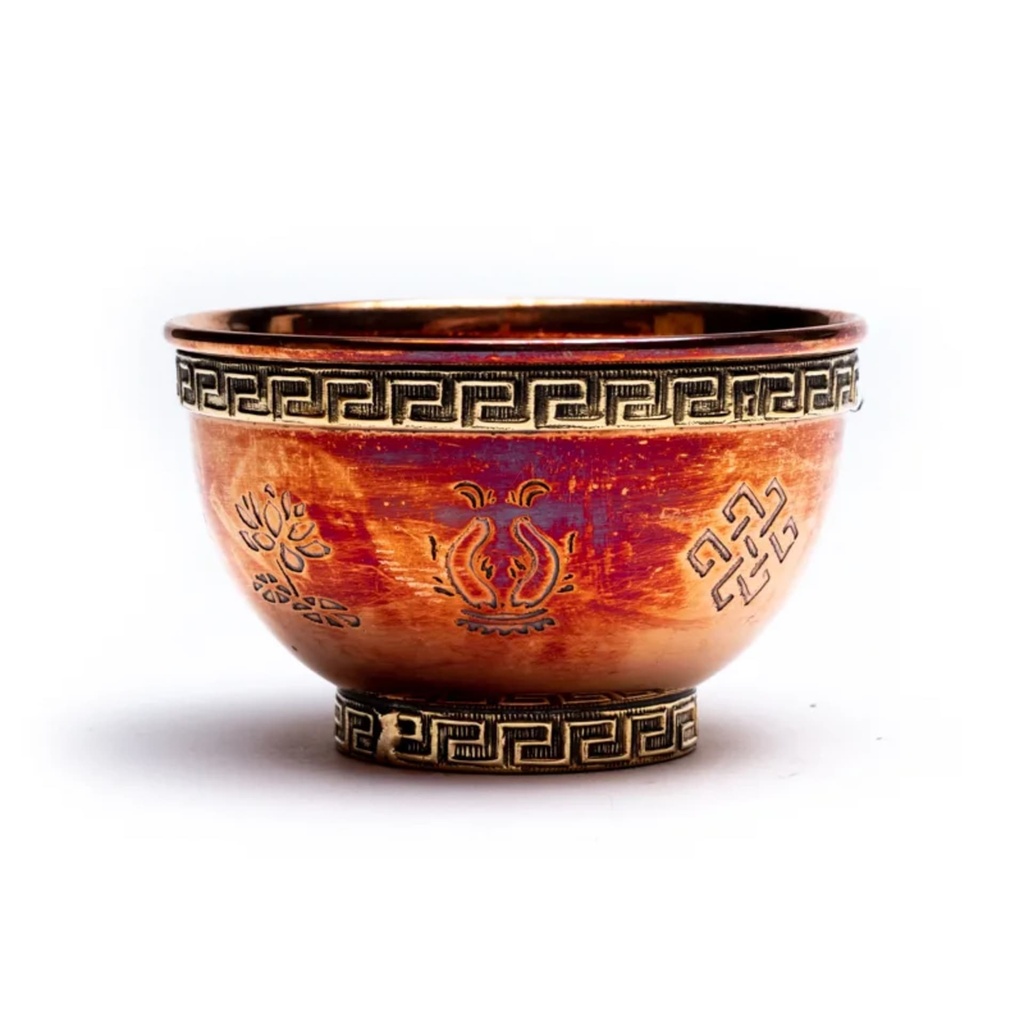 Bols d'offrande huit signes auspicieux 0