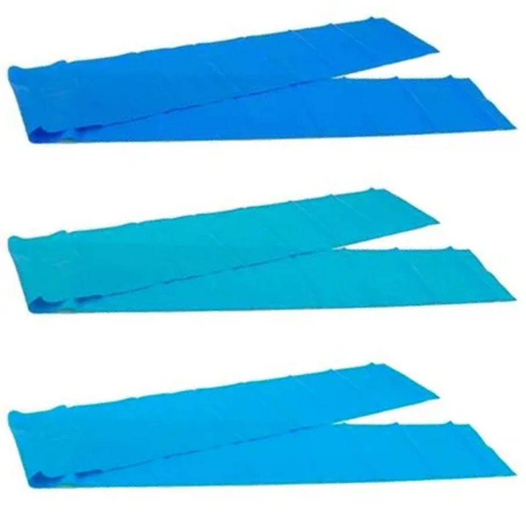 Yoga bande de stretching bleue 0