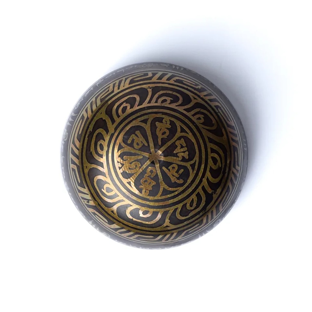 Bol chant. Tibet mantra gravé 1