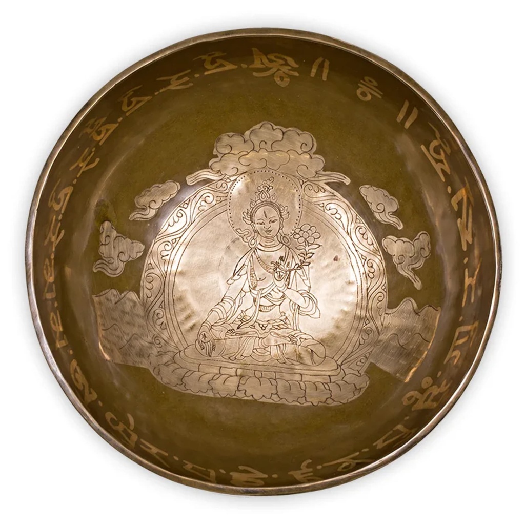Bol Tibétain Bouddha Tara 0
