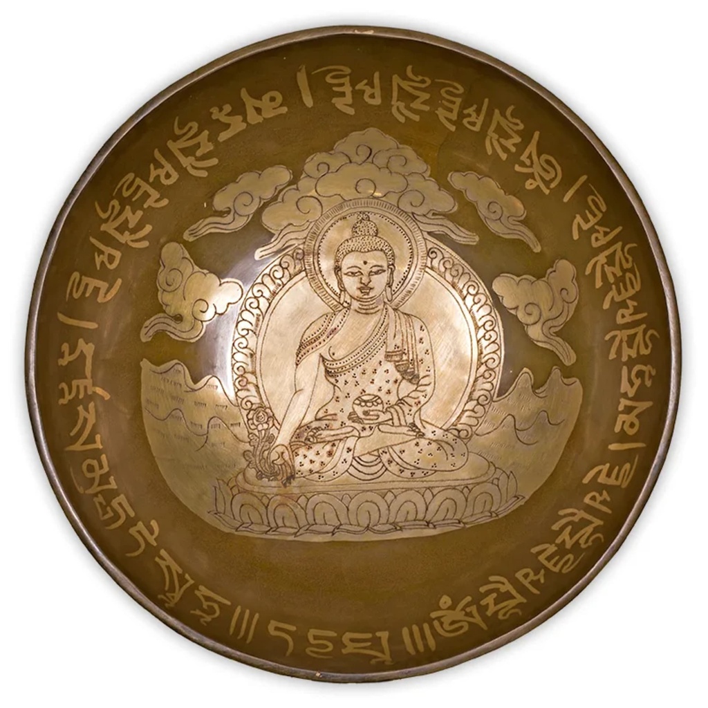 Bol Tibétain Bouddha Médecine 0