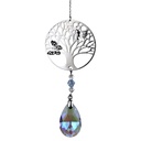 Arbre de Vie + goutte de cristal arc en ciel - blanc 0