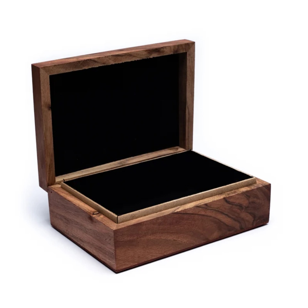 Boite à tarots en bois Pentagramme 1