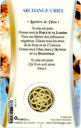 Médaille sur carte Lumière de Dieu 1