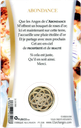 Médaille sur carte Abondance 1