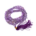 Mala Améthyste qualité AA 108 perles + sachet 0