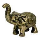 Mini statuette Eléphant laiton 0