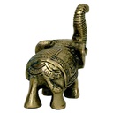 Mini statuette Eléphant laiton 2