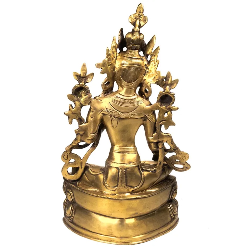 Tara Verte statue laiton grande 2