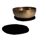 Support plat pour Bol Tibétain - rond noir 0