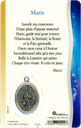 Médaille sur carte Sainte-Marie 1