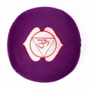 Coussin 6e Chakra Ajña brodé 0