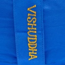 Coussin 5e Chakra Vishudda brodé 2