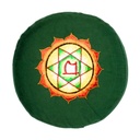Coussin 4è Chakra Anahata brodé 0