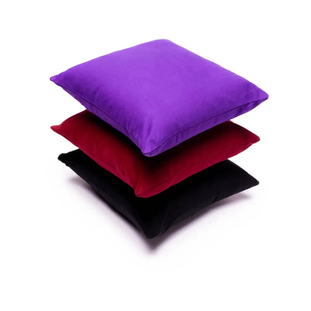 Coussin Méditation pour genoux rouge 1