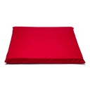 Housse de tapis de méditation 1er Chakra en coton bio (GOTS) rouge 0