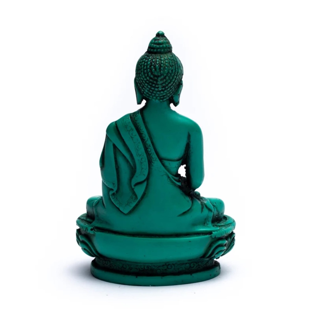 Bouddha statuette verte 0