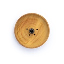 Brûle bâton d'encens coupelle en bois clair 1
