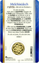 Médaille sur carte Archange Melchisédech 1