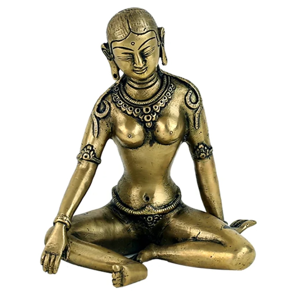 Statue de Parvati monochrome 0