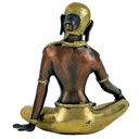 Statue Parvati bicolore 2