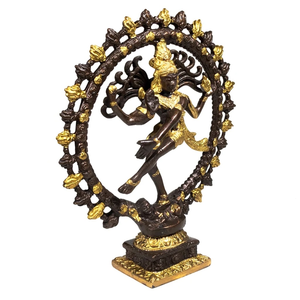 Shiva Nataraj laiton bicolore plus grand 0