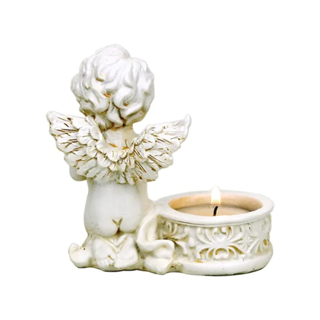 Deux anges avec bougeoirs 2