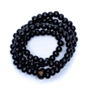 Mala bois imitation bois d'ébène élastique noir 0
