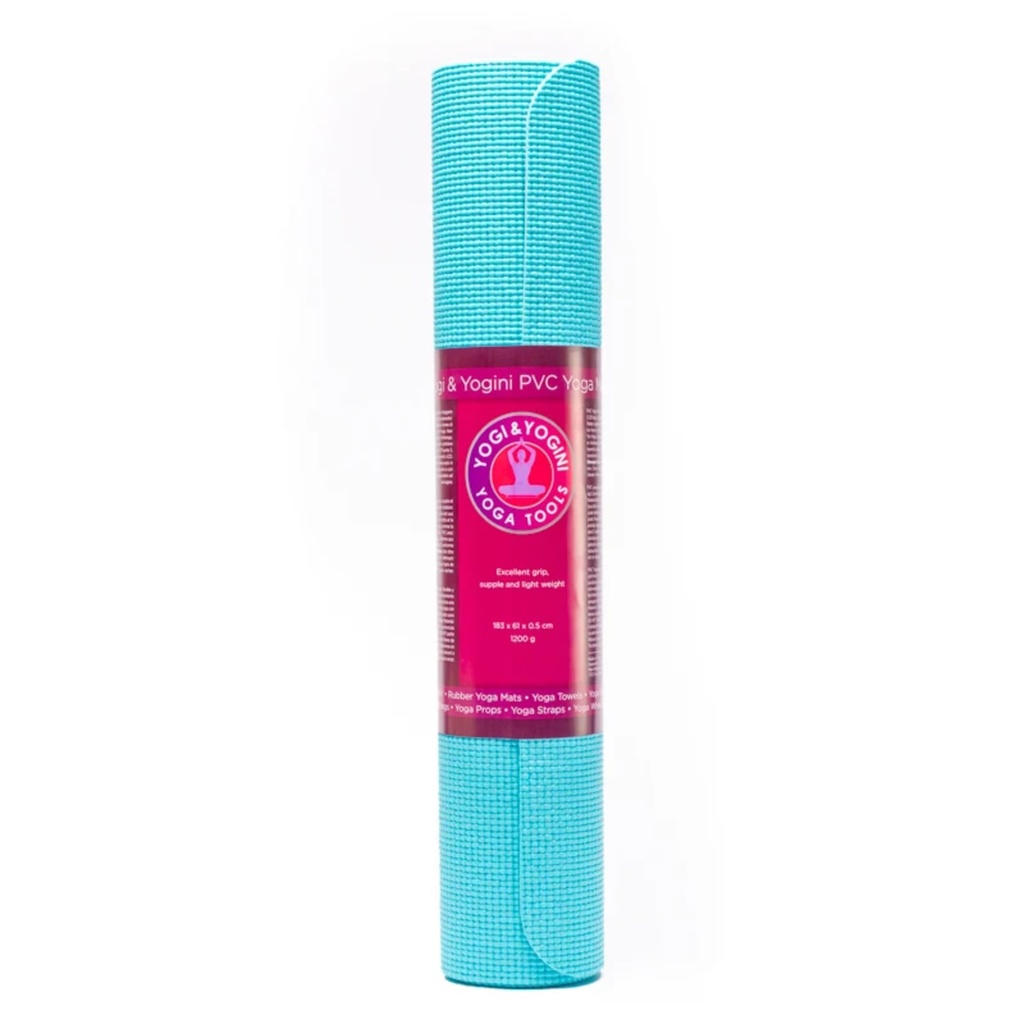 Yogi & Yogini tapis yoga PVC turquoise 0